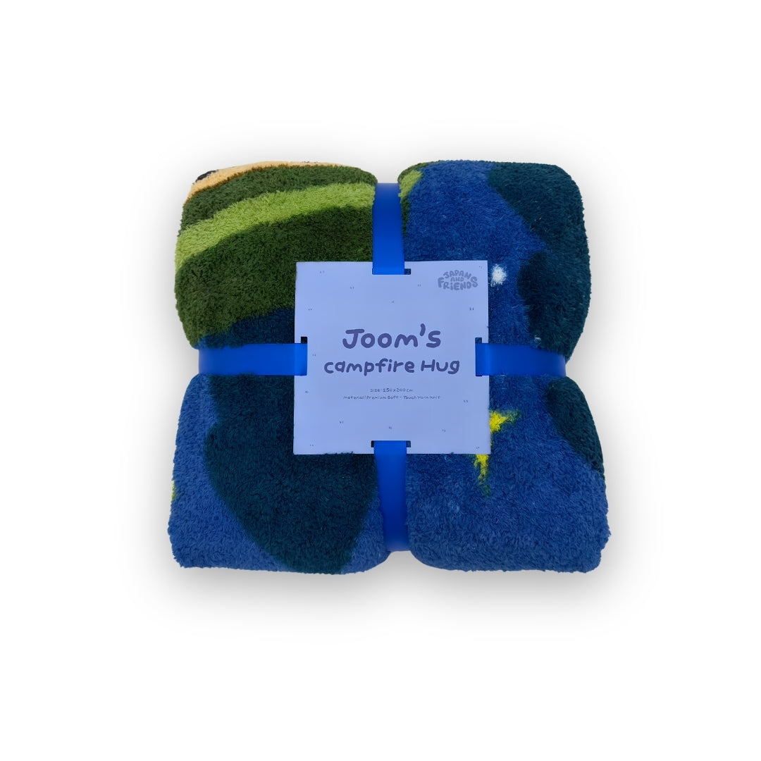 Joom's Campfire Hug - Cozy blanket ผ้าห่มลายแคมป์ปิ้ง